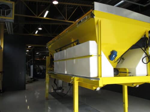 Tärymoottori hiekoitusautomaatti